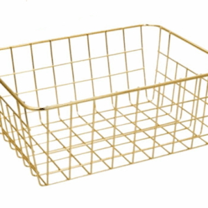 Gold Wire Bread Basket