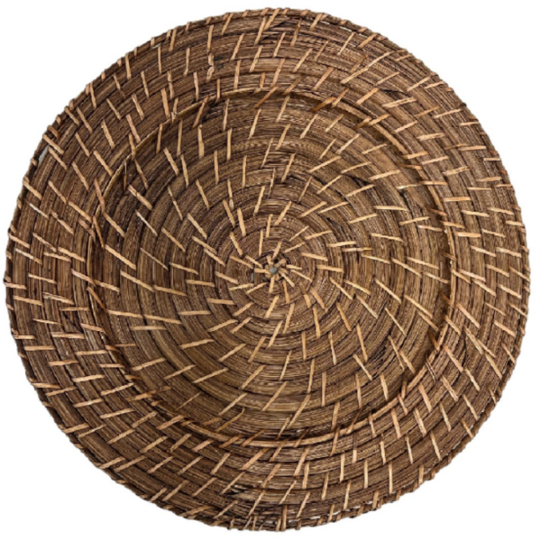 Rattan Charger 13"