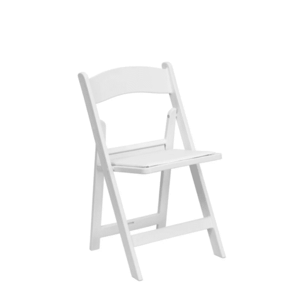 Children's White Garden Chair - Resin