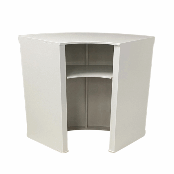 White Dalix Corner Bar - 3 ft - Image 2
