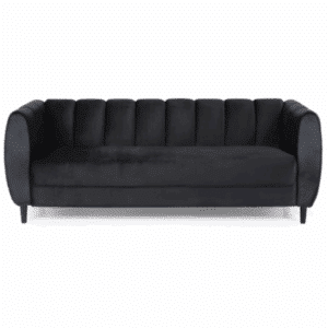 Scott Black Sofa