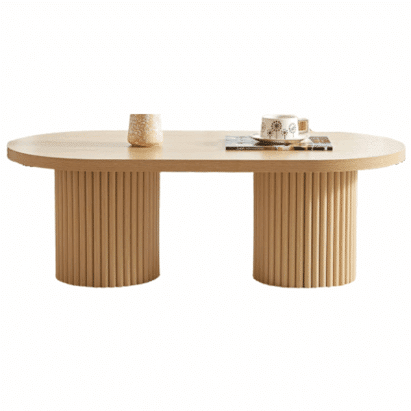 Natural Wood Coffee Table