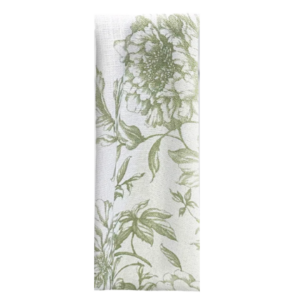 Green Vintage Toile Napkin 20" x 20"