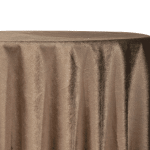 Chocolate Velvet 132" Round
