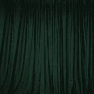 Hunter Green Velvet Drape