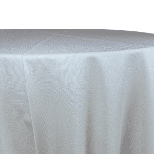 Ivory Verona Textured Linen 132" Round