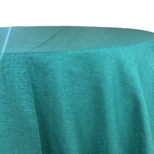 Green Verona Textured Linen 132" Round