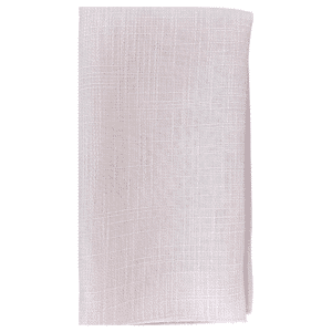 Pale Pink Panama Textured Linen Napkin 20" x 20"